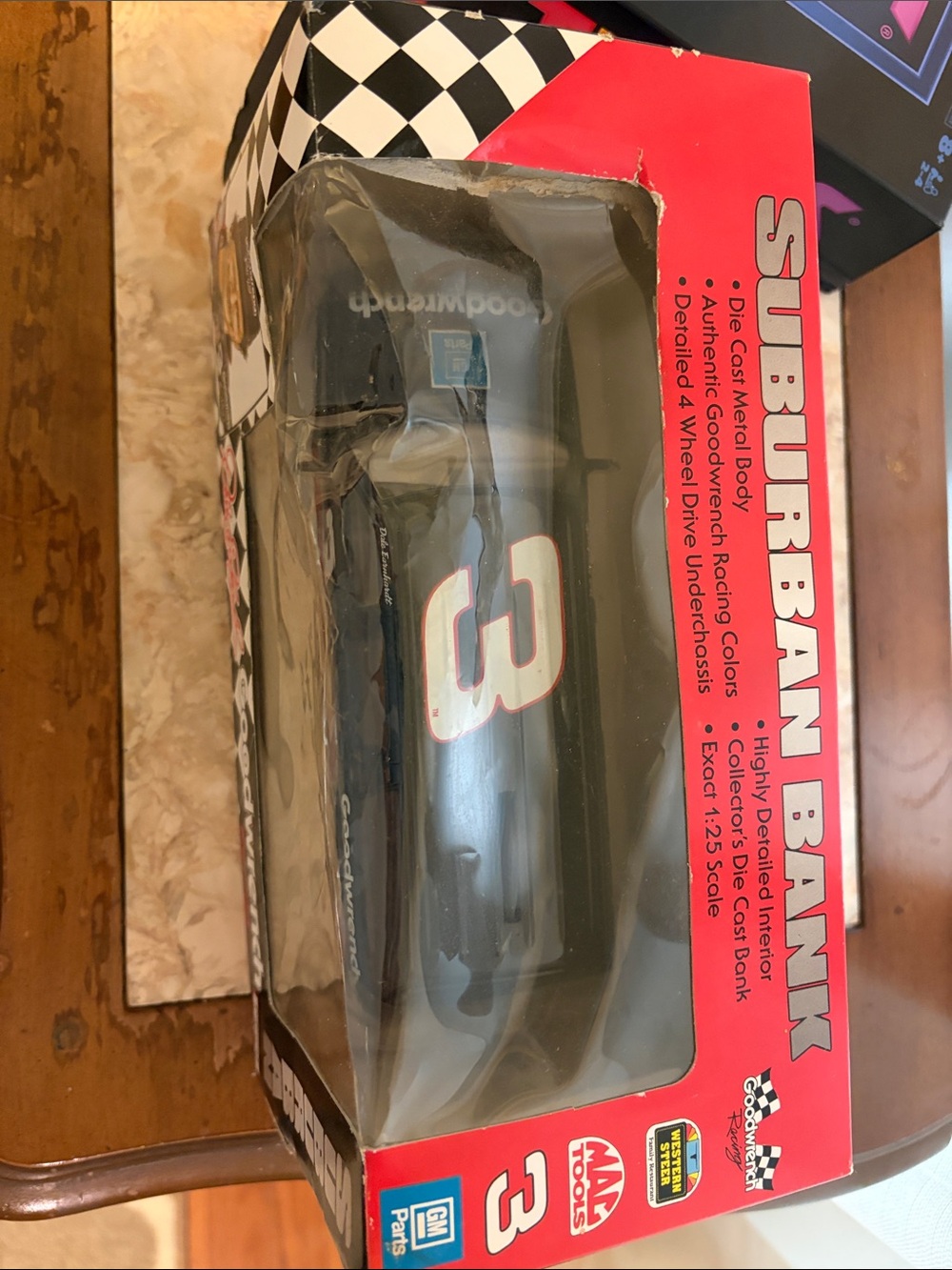 Dale Earnhardt Mr Goodwrench #3 Collectible Suburban Bank